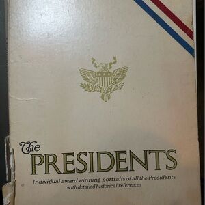 The Presidents Collectible Book - Cream Cover